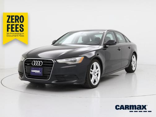 Black 2015 Audi A6 Premium Plus