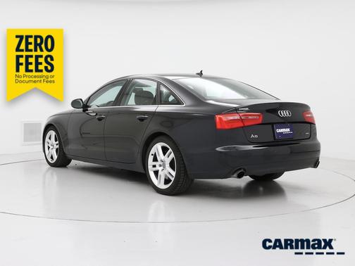 Black 2015 Audi A6 Premium Plus