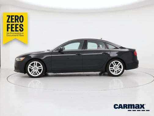 Black 2015 Audi A6 Premium Plus