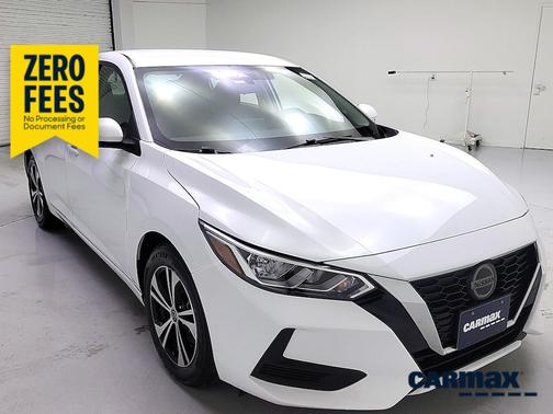 White 2023 Nissan Sentra SV