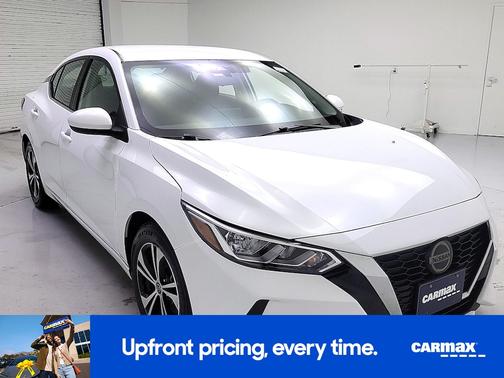 White 2023 Nissan Sentra SV