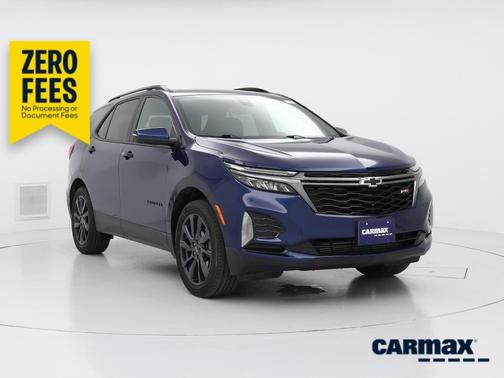 Blue 2023 Chevrolet Equinox RS