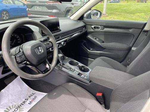 Platinum White Pearl 2023 Honda Civic LX
