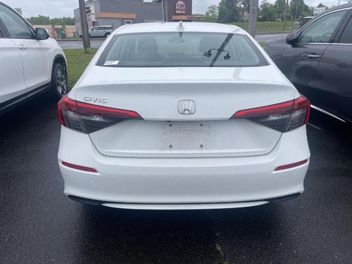 Platinum White Pearl 2023 Honda Civic LX