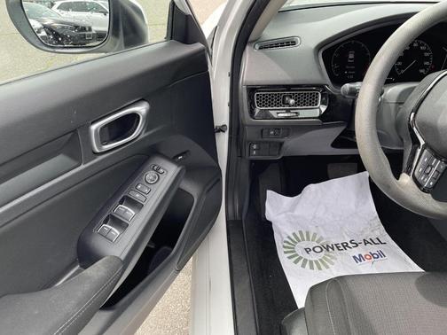 Platinum White Pearl 2023 Honda Civic LX