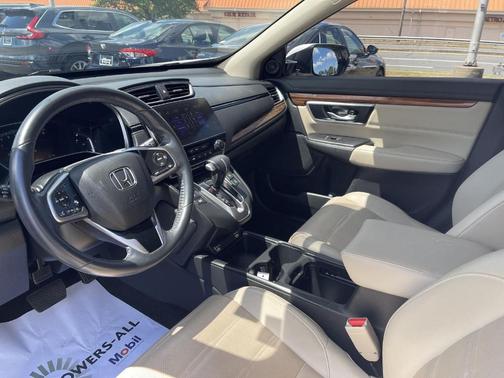 Platinum White Pearl 2021 Honda CR-V EX-L