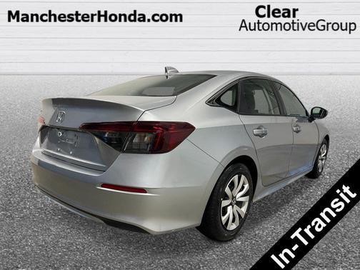 Solar Silver Metallic 2026 Honda Civic LX
