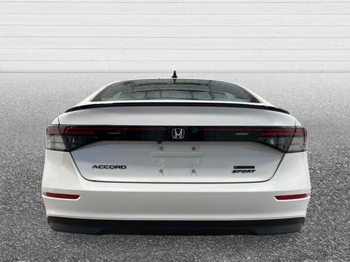 Platinum White Pearl 2026 Honda Accord Hybrid Sport