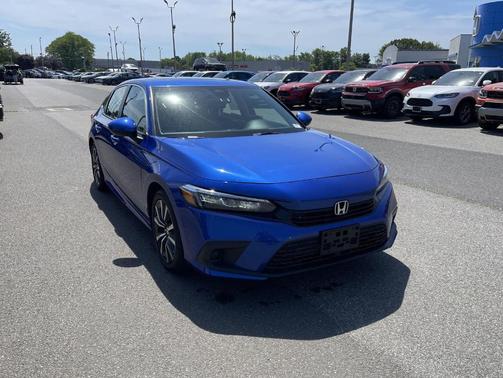 Aegean Blue Metallic 2023 Honda Civic EX