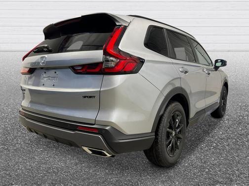 Solar Silver Metallic 2026 Honda CR-V Hybrid Sport-L