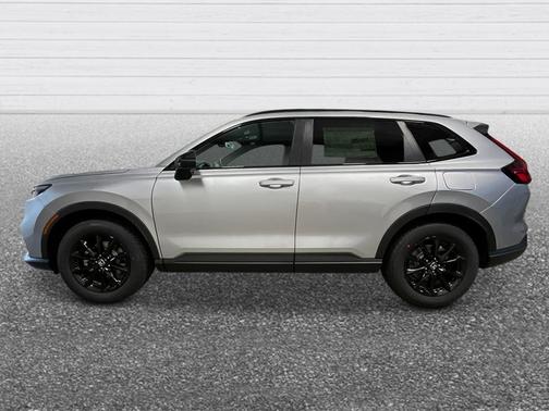 Solar Silver Metallic 2026 Honda CR-V Hybrid Sport-L