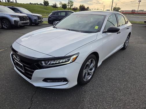 Platinum White Pearl 2020 Honda Accord EX 1.5T