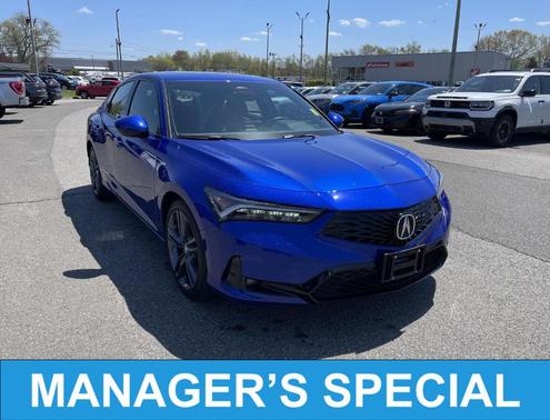 Apex Blue Pearl 2023 Acura Integra A-Spec