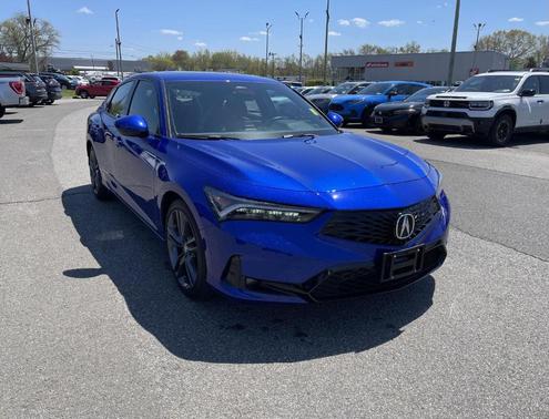 Apex Blue Pearl 2023 Acura Integra A-Spec