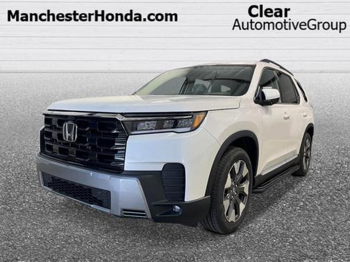 Platinum White Pearl 2026 Honda Pilot Elite