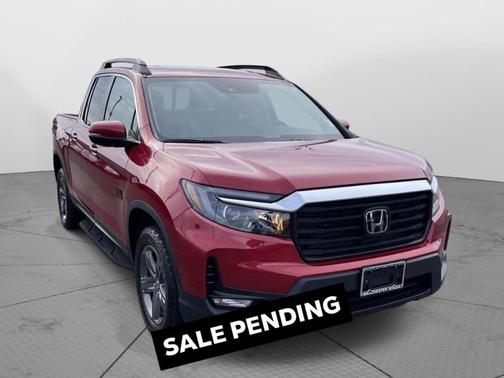 Radiant Red Metallic II 2023 Honda Ridgeline RTL