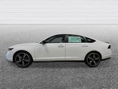 Platinum White Pearl 2026 Honda Accord Hybrid Sport