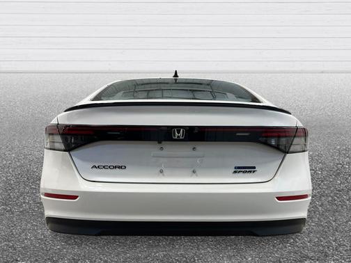 Platinum White Pearl 2026 Honda Accord Hybrid Sport