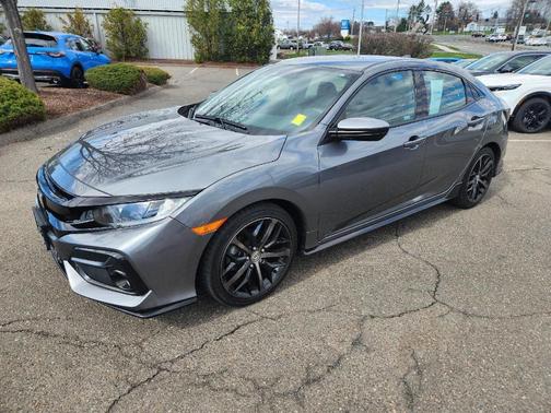 Polished Metal Metallic 2021 Honda Civic Sport