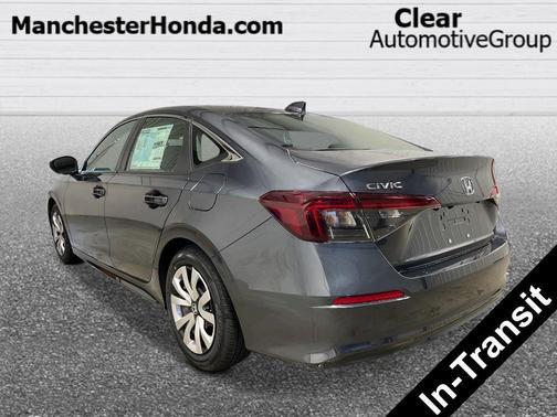Meteorite Gray Metallic 2026 Honda Civic LX