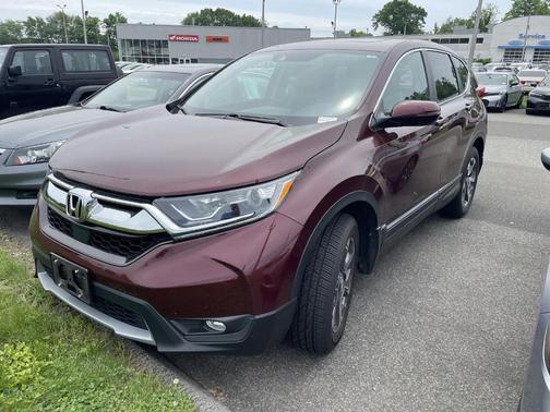 Basque Red Pearl II 2018 Honda CR-V EX-L