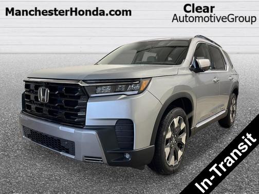 Solar Silver Metallic 2026 Honda Pilot Elite