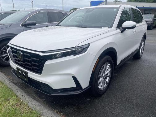Platinum White Pearl 2024 Honda CR-V EX