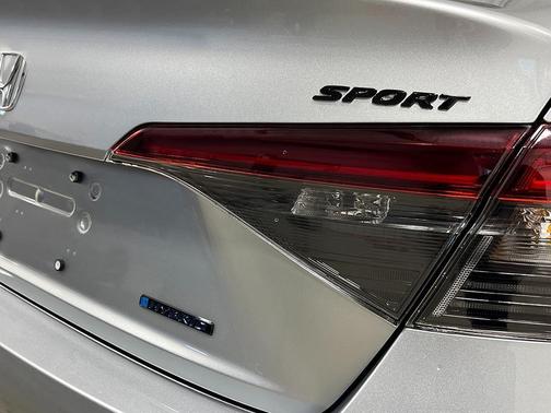 Solar Silver Metallic 2026 Honda Civic Hybrid Sport