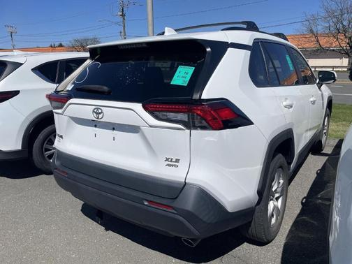 Super White 2021 Toyota RAV4 XLE