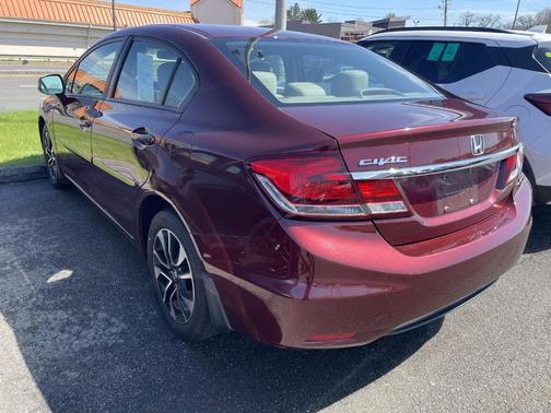 Crimson Pearl 2013 Honda Civic EX