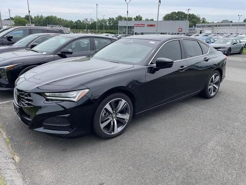 Majestic Black Pearl 2025 Acura TLX Technology