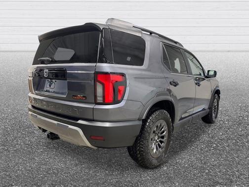 Modern Steel Metallic 2026 Honda Passport TrailSport