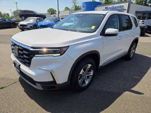 Platinum White Pearl 2025 Honda Pilot EX-L