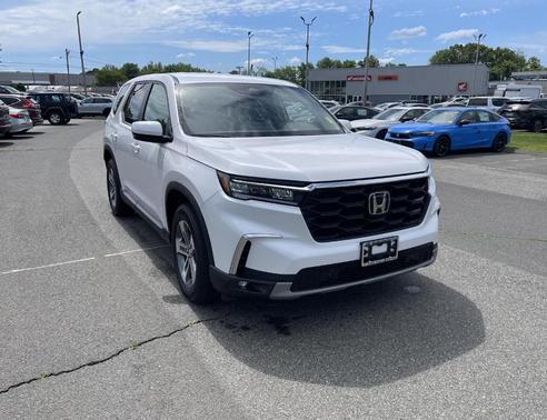 Platinum White Pearl 2025 Honda Pilot EX-L
