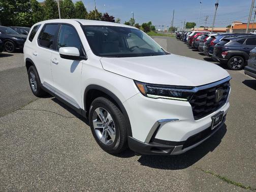 Platinum White Pearl 2025 Honda Pilot EX-L