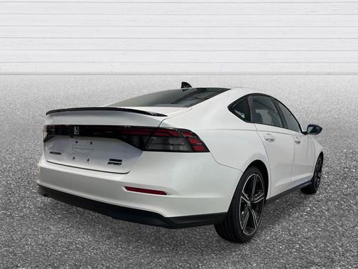 Platinum White Pearl 2026 Honda Accord Hybrid Sport