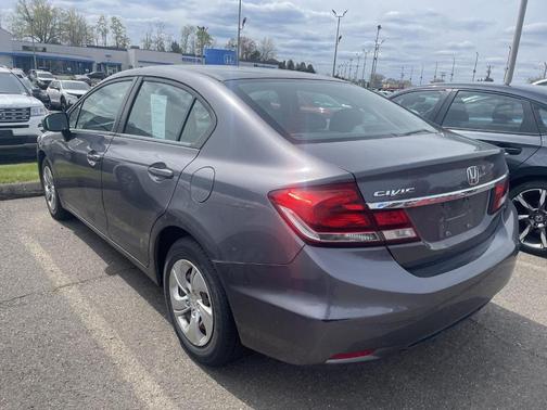 Gray 2014 Honda Civic LX