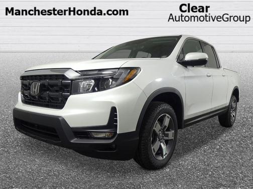 Platinum White Pearl 2026 Honda Ridgeline RTL