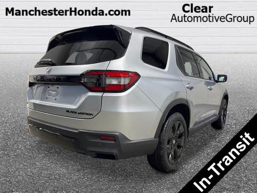 Solar Silver Metallic 2026 Honda Pilot Black Edition