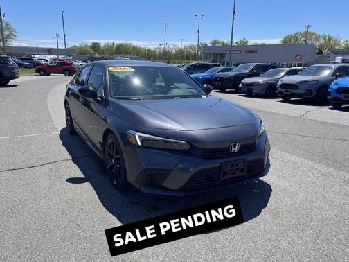 Meteorite Gray Metallic 2023 Honda Civic Sport