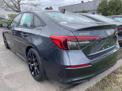 Meteorite Gray Metallic 2023 Honda Civic Sport