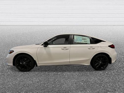 Platinum White Pearl 2026 Honda Civic Hybrid Sport