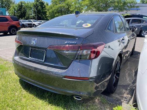 Meteorite Gray Metallic 2025 Honda Civic Sport