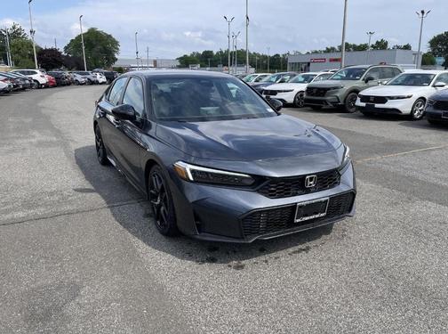 Meteorite Gray Metallic 2025 Honda Civic Sport