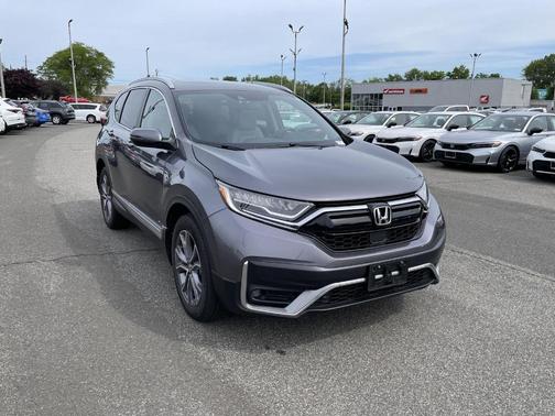 Modern Steel Metallic 2021 Honda CR-V Touring