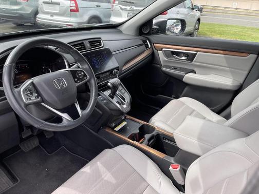 Modern Steel Metallic 2021 Honda CR-V Touring