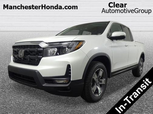 Platinum White Pearl 2026 Honda Ridgeline RTL