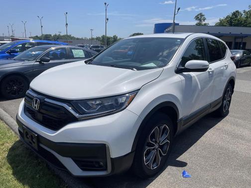 Platinum White Pearl 2021 Honda CR-V EX