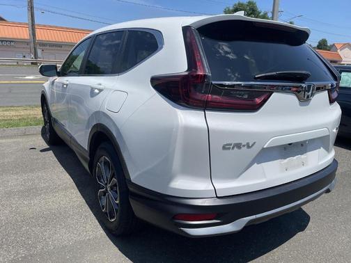 Platinum White Pearl 2021 Honda CR-V EX