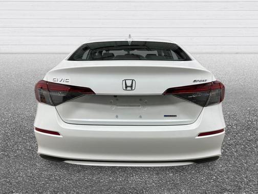 Platinum White Pearl 2026 Honda Civic Hybrid Sport